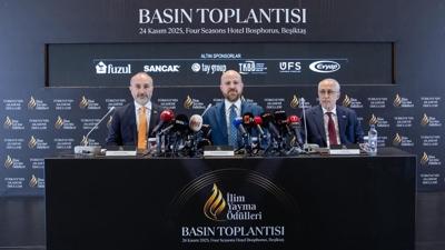 İlim Yayma Ödülleri töreni 29 Kasım'da gerçekleşecek