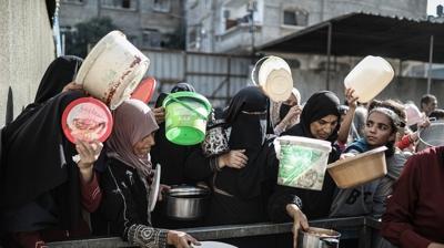 Soykrmc srail'den yardm ad altnda katliam: Yzlerce Filistinli ehit oldu