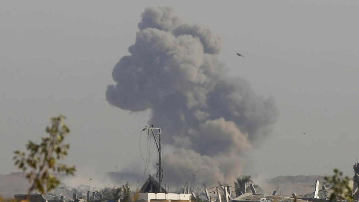 Gazze Bombardman srail Atekes Han Yunus Saldr fotoraflar resimleri