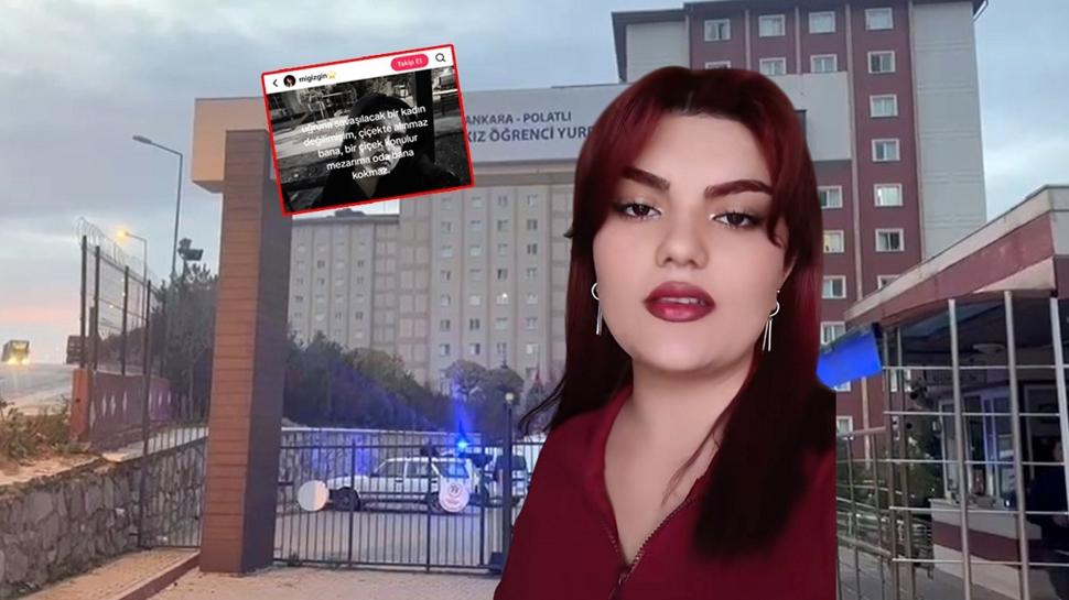 Yurtta 4'üncü kattan düşerek hayatını kaybetmişti! Mizgin'in son paylaşımı ortaya çıktı