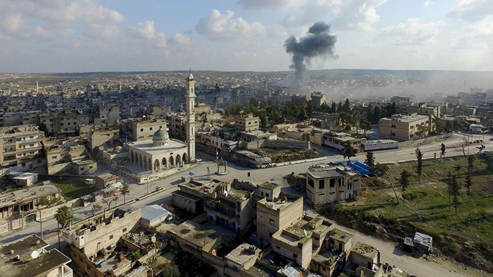 İdlib'te patlama meydana geldi