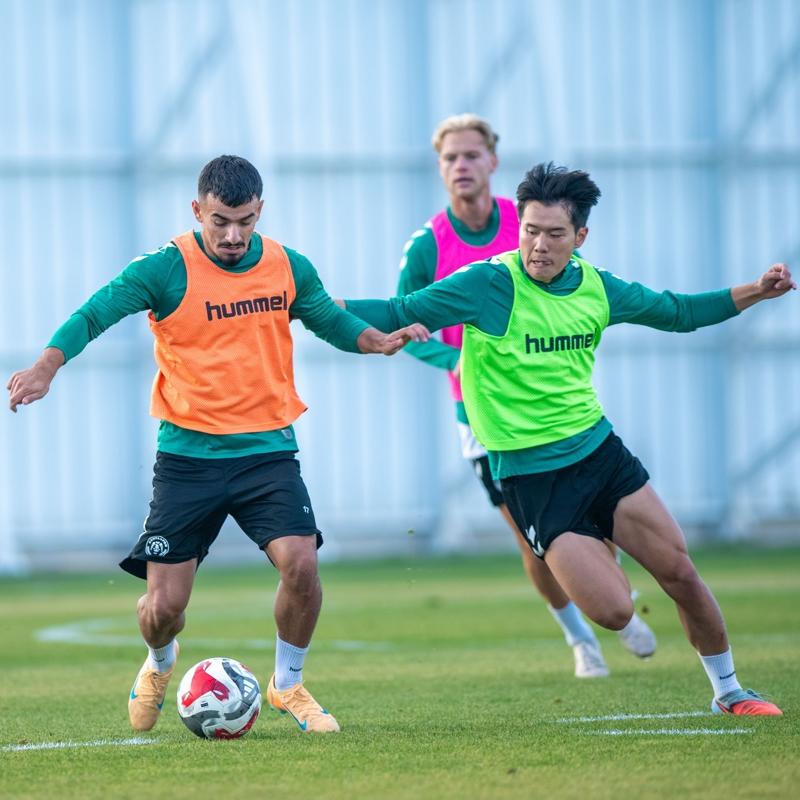 Konyaspor'da Trabzonspor ma�� mesaisi devam etti