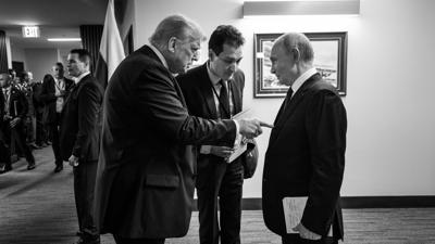 ABD-Rusya grmesi basna szd... 'Trump gerek bir bar adam falan'