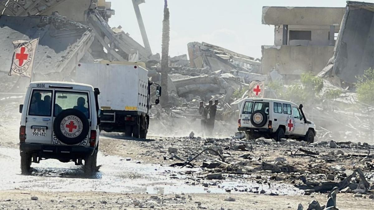 Israilli esir Gazze ICRC fotoraflar resimleri