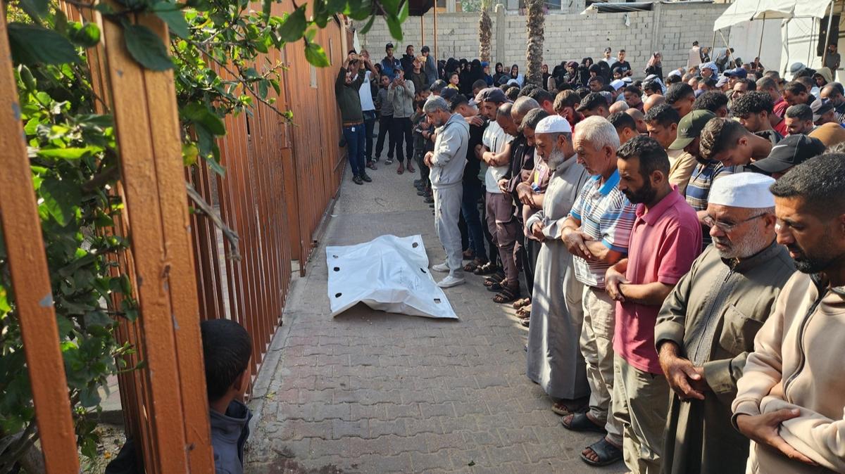 Gazze ykm srail saldr Han Yunus fotoraflar resimleri