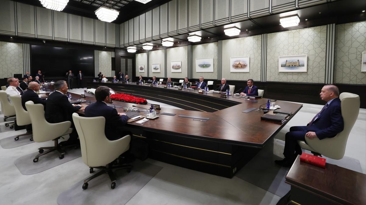 MilliGvenlikKurulu Toplant Bakan Erdoan fotoraflar resimleri