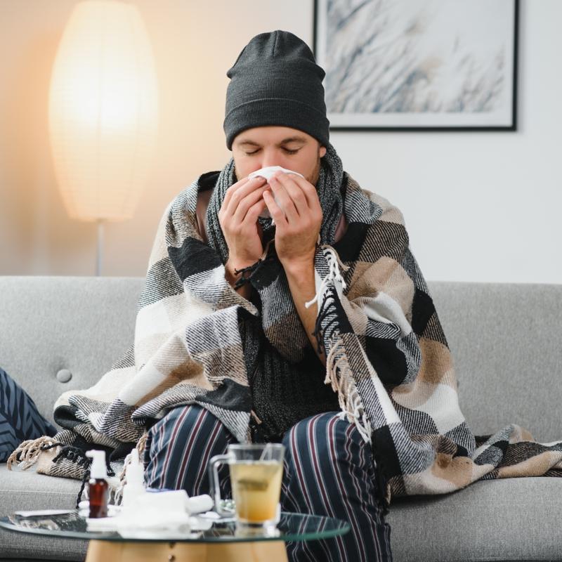 Balgam en hzl sken karm! ltihab basklyor