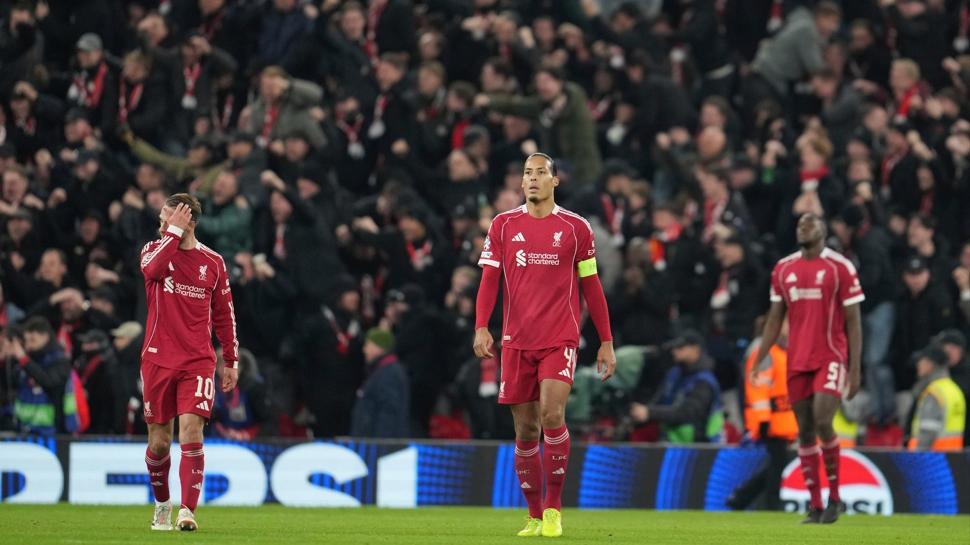 Liverpool, Devler Ligi'nde PSV'ye boyun eğdi