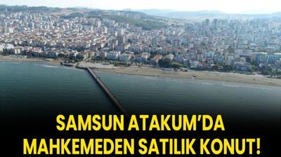 Samsun Atakum'da mahkemeden satlk konut!