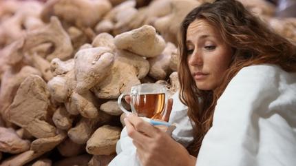 Grip vakalar artyor! ksrk krizlerine son: ayn demleyip iin, akcierlerdeki mukusu temizliyor