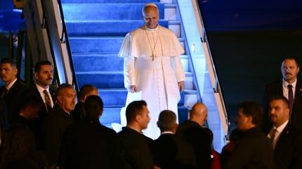 Papa 14. Leo stanbul'a geldi... Trkiye ziyareti devam ediyor