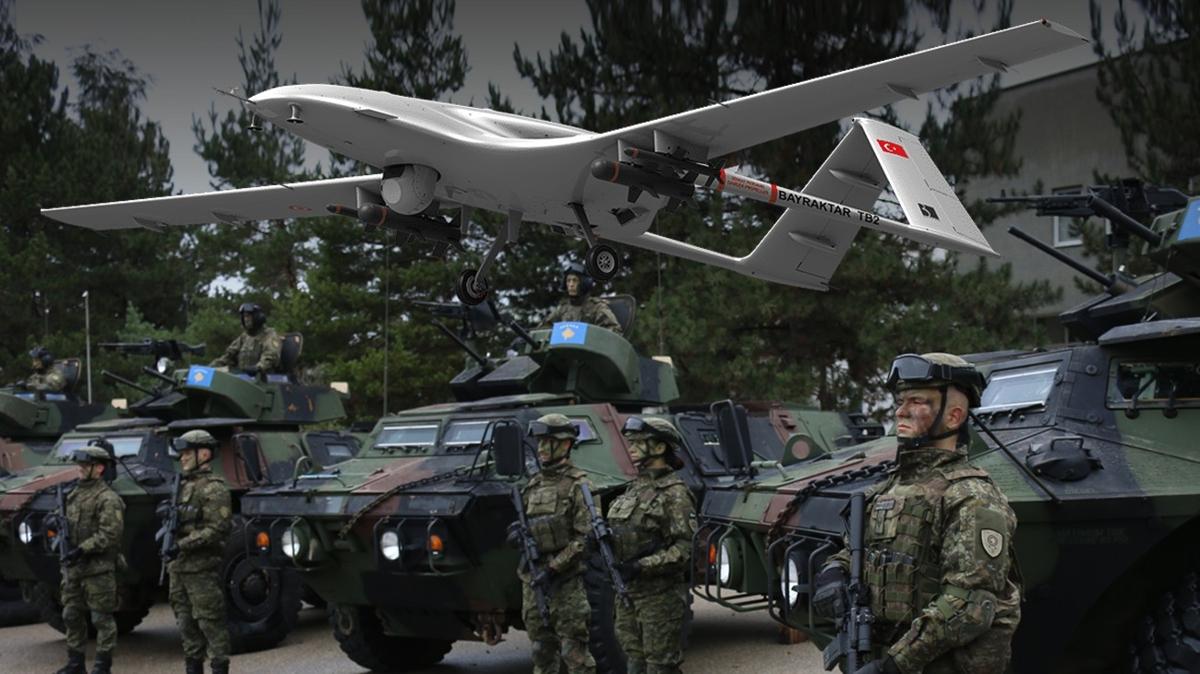 Kosova Bayraktar TB2 Skydagger fotoraflar resimleri