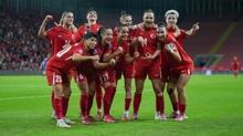 A Milli Kadn Futbol Takm sahasnda Arnavutluk ile karlaacak
