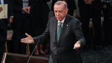 Papa 14. Leo Ankara'da... Bakan Erdoan: Bar iin elimizi tan altna koyuyoruz