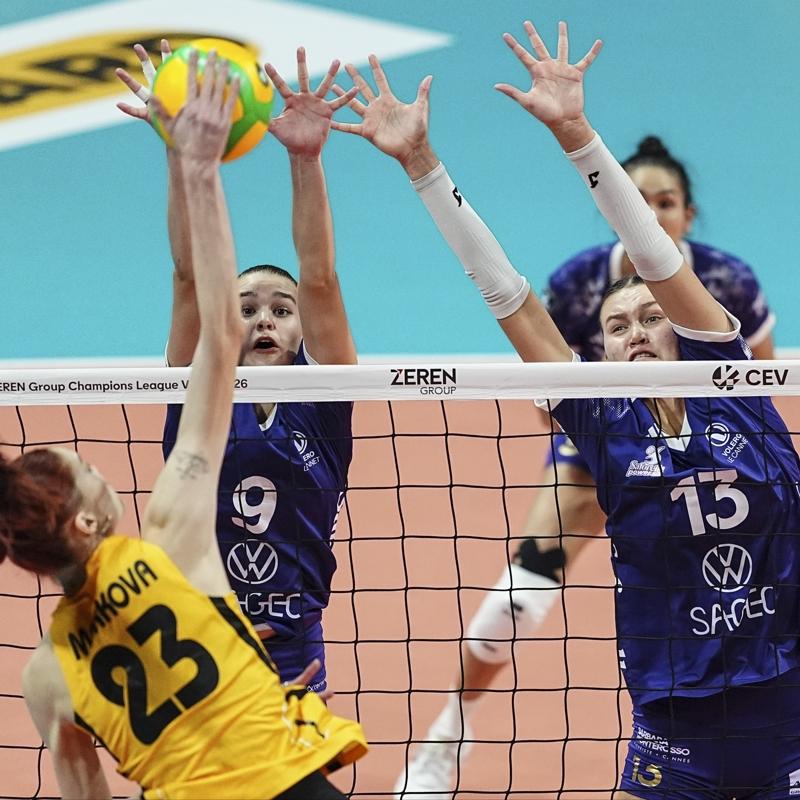 VakfBank, Volero Le Cannet'i 3-0'la geti