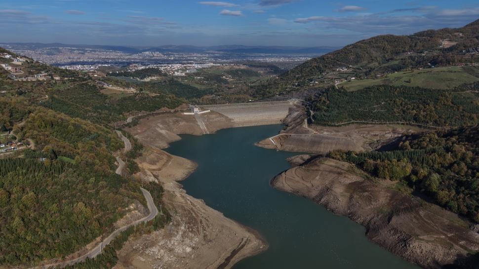 Yuvacık Barajı'nda su seviyesi yüzde 4'e geriledi