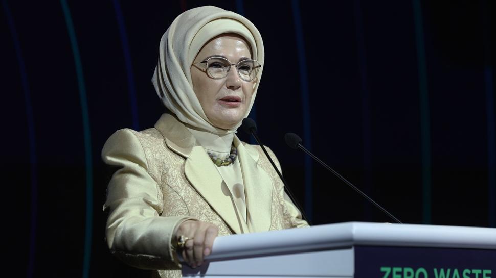 Emine Erdoğan: Sıfır atık israfı azaltırken iyiliği çoğaltır
