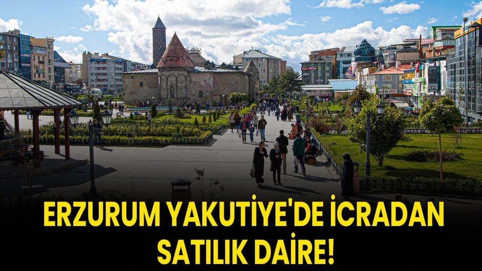 Erzurum Yakutiye'de icradan satılık daire!