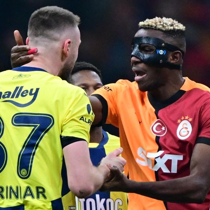 Fenerbah�e: 3 - Galatasaray: 5