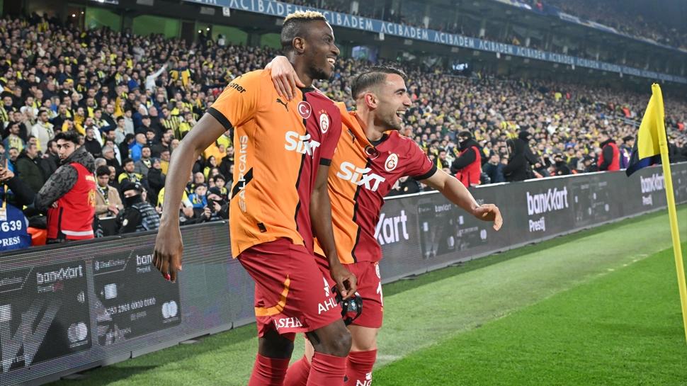 Galatasaray, Kadıköy'de son 7 maçın 5'inden galibiyet aldı