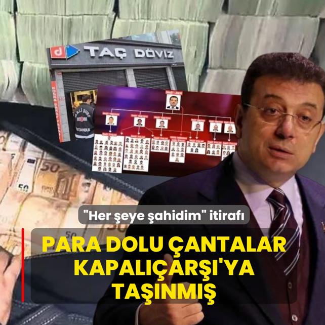 Her eye ahidim itiraf! Para dolu antalar Kapalar'ya tanm