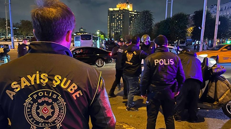 İstanbul'da 1022 kişi gözaltına alındı