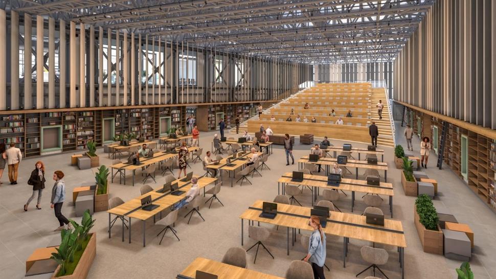 Malatya'da bölgenin en büyük kütüphanesi inşa ediliyor