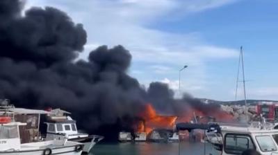 eme'de yangn facias! Kl oldular