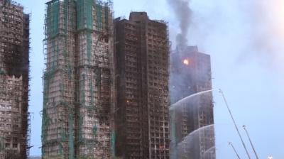 Hong Kong'daki site yangnnda bilano arlayor