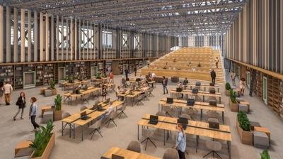 Malatya'da blgenin en byk ktphanesi ina ediliyor