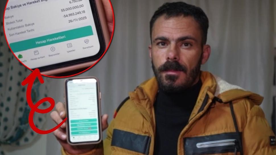 Adeta dili tutuldu! Yanlışlıkla banka hesabına servet yattı