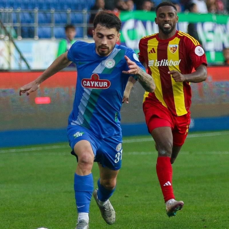 Kayserispor, Rize'de tek golle kazand�