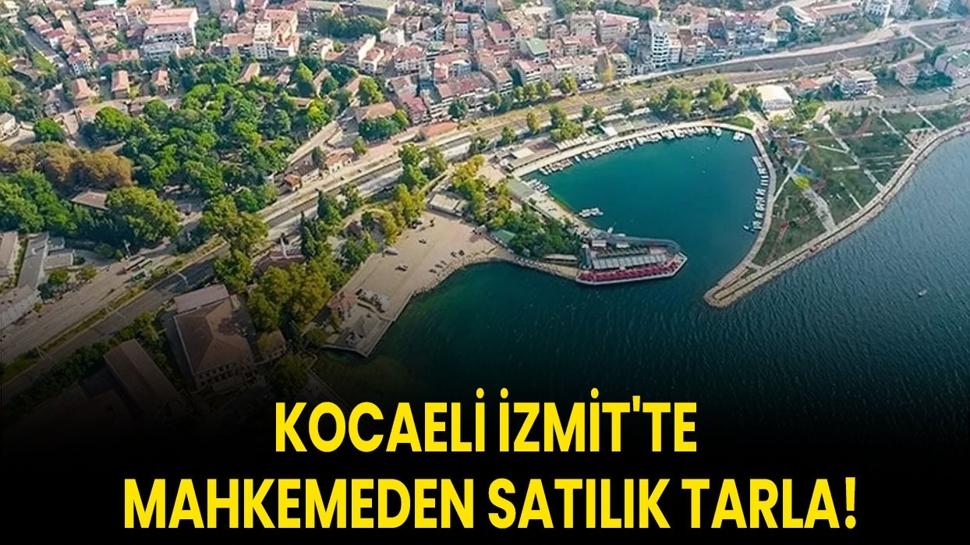 Kocaeli İzmit'te mahkemeden satılık tarla!