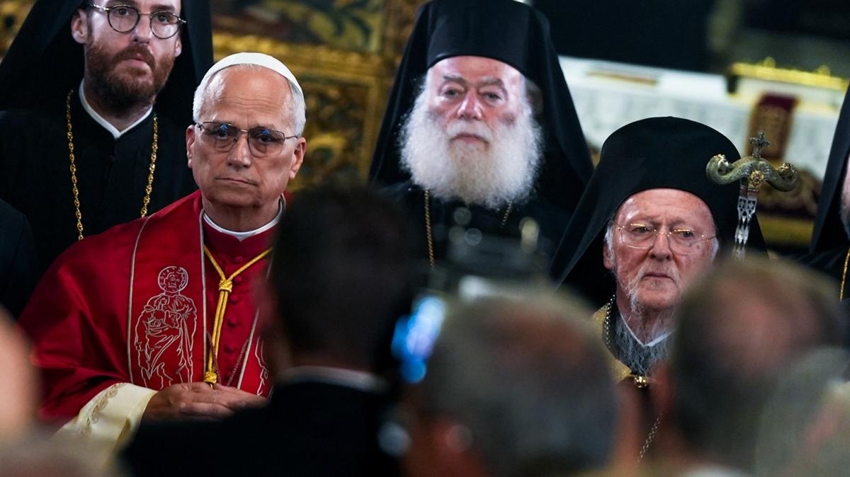 Papa Leo stanbul  Fener Rum Patrikhanesi  Aya Yorgi Kilisesi fotoraflar resimleri