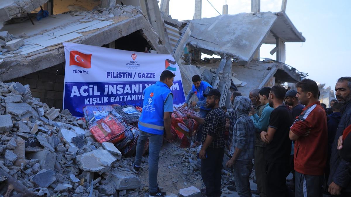 TDV ift Kiilik Battaniye Gazze Yardm fotoraflar resimleri