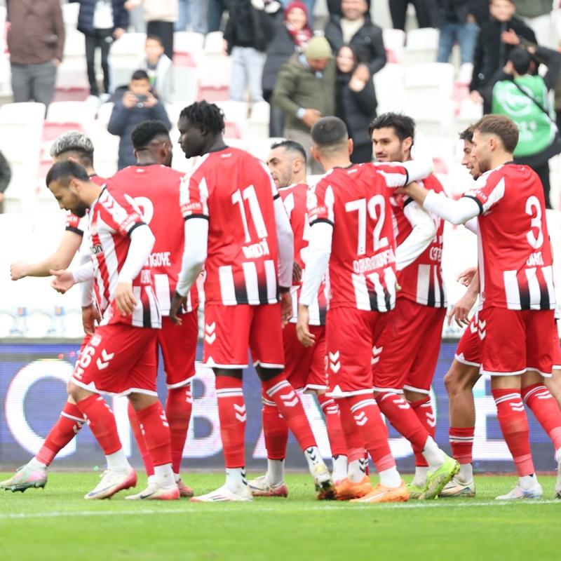 Sivasspor, Boluspor'u tek golle yendi