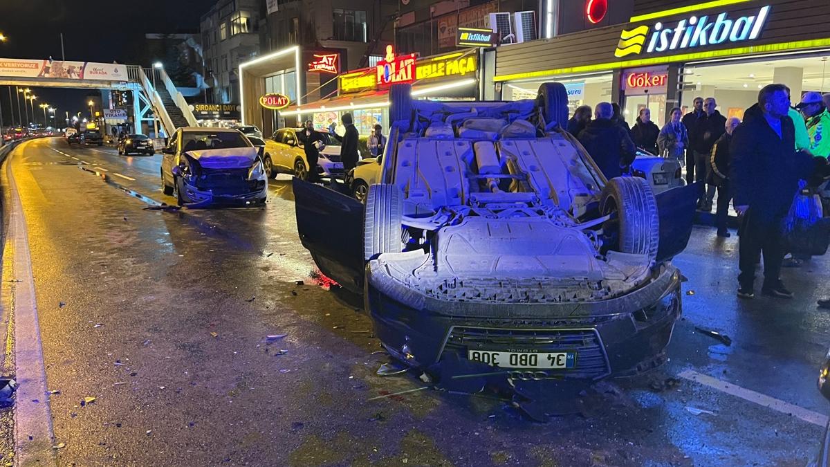 kkekmece zincirleme kaza trafik kazas fotoraflar resimleri