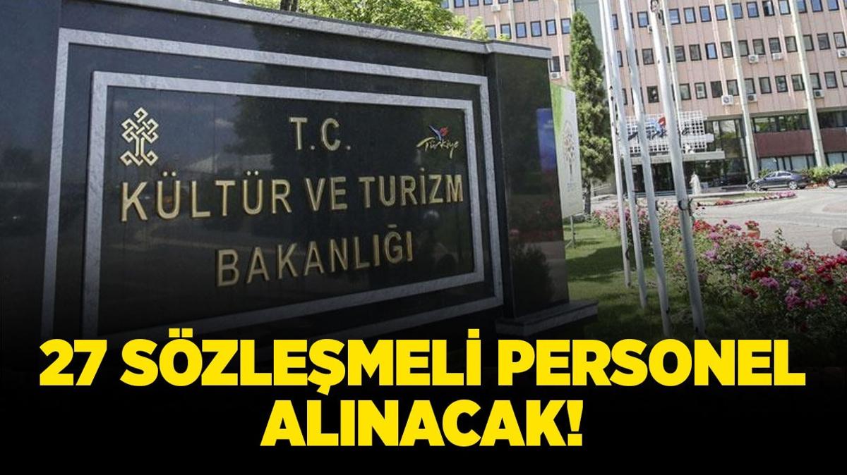 kltr ve turizm bakanl szlemeli personel personel alm personel ilanlar fotoraflar resimleri