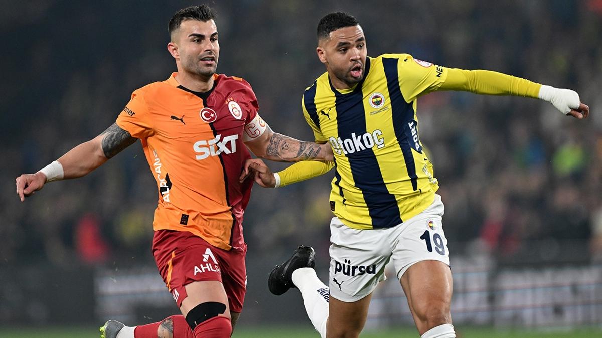 fenerbahe galatasaray sper lig fotoraflar resimleri