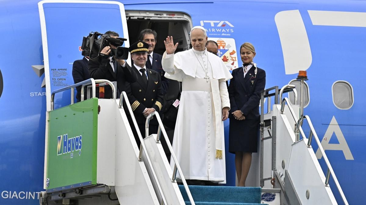 Vatikan Papa Leo  Beyrut ziyareti  Lbnan bakenti fotoraflar resimleri