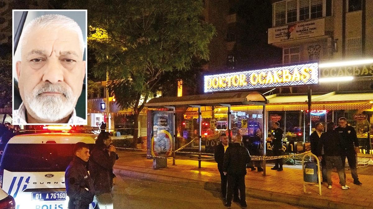 adana restoran motosikletli kurun infaz fotoraflar resimleri