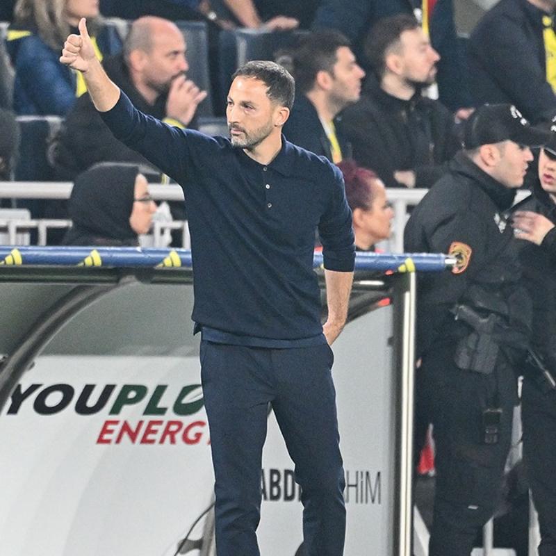 Domenico Tedesco'dan ma sonu szleri! 'Yzde 50-50 bir mat'