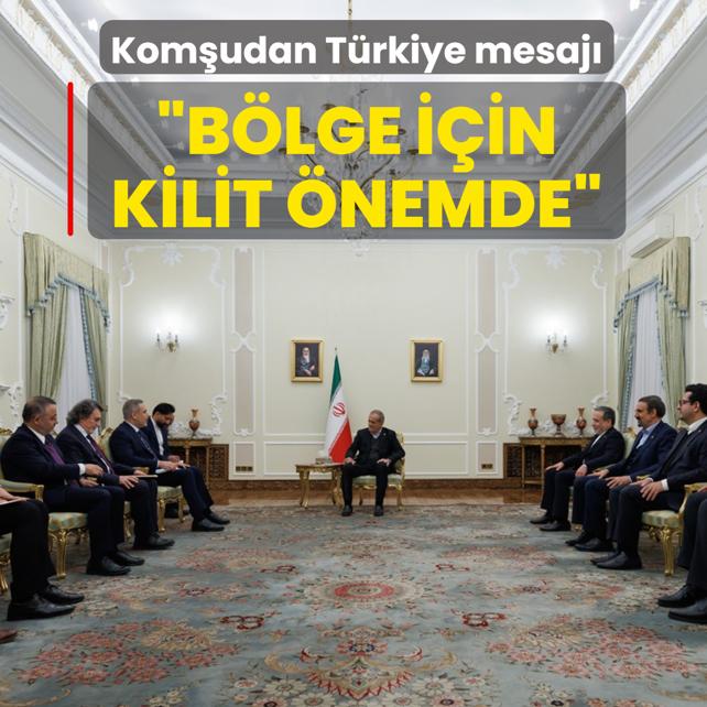 Kritik grme sonras komudan Trkiye mesaj: Blge iin kilit nemde