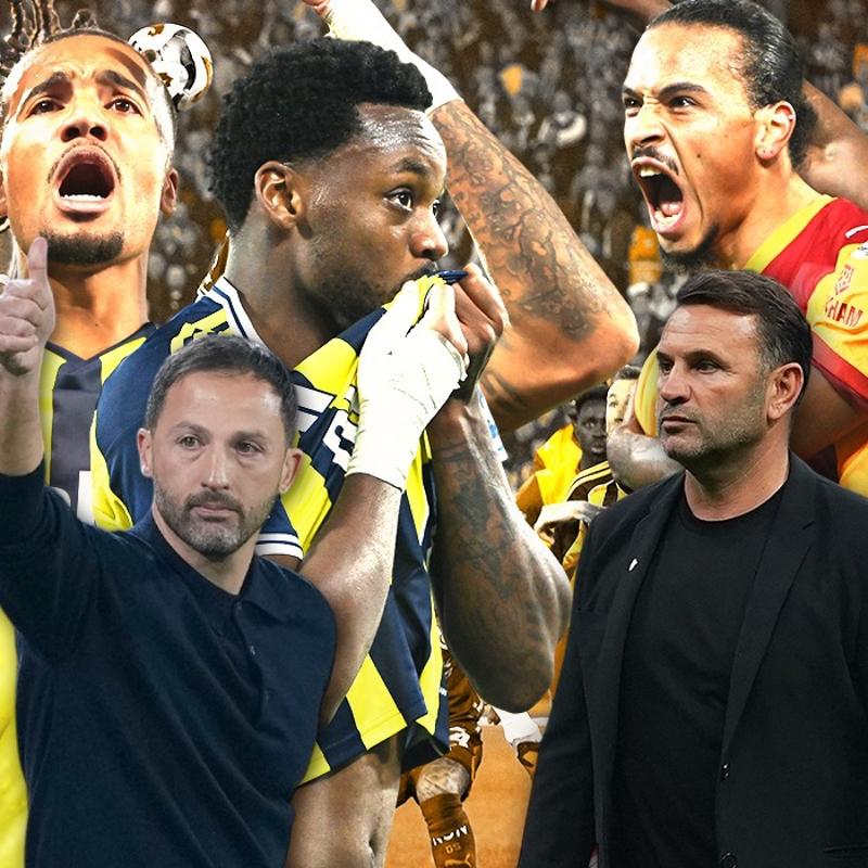 MA� SONUCU: Fenerbah�e 1-1 Galatasaray