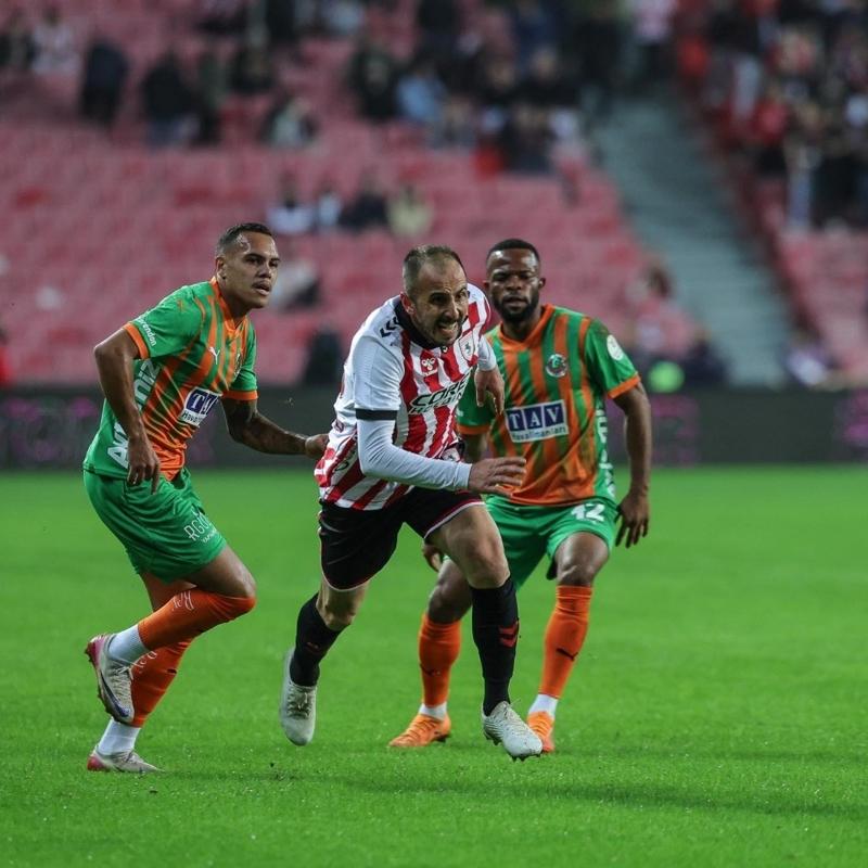 Samsunspor ile Alanyaspor yeniemedi