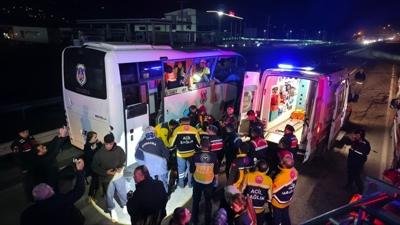 Amasya'da zincirleme kaza: ok sayda yaral var 