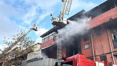 Baakehir'de i yeri yangn