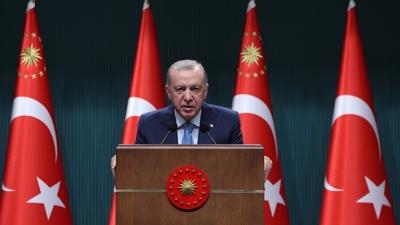 Bakan Erdoan'dan Terrsz Trkiye mesaj: Asrlk kirli oyunlar bozacaz