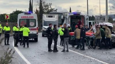 stanbul'da feci kaza! Kamyonet srcs ld