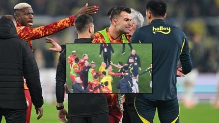 Derbi ncesi olay! Tansiyon ykseldi